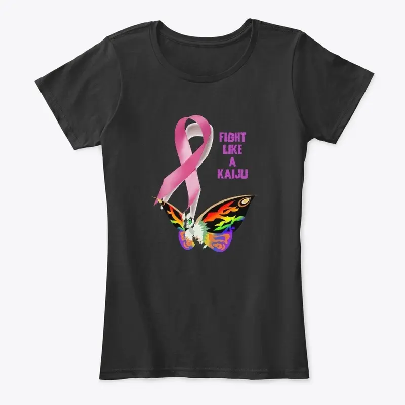 Kaiju Themed Breast Cancer Awareness