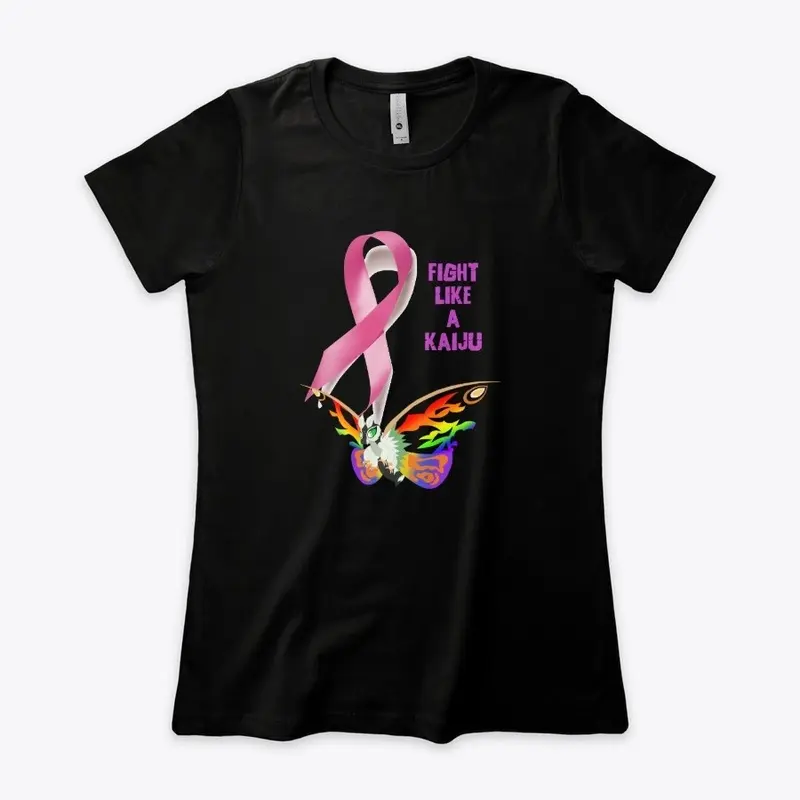 Kaiju Themed Breast Cancer Awareness