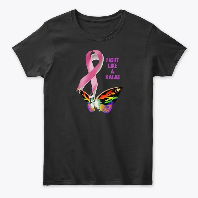 Kaiju Themed Breast Cancer Awareness