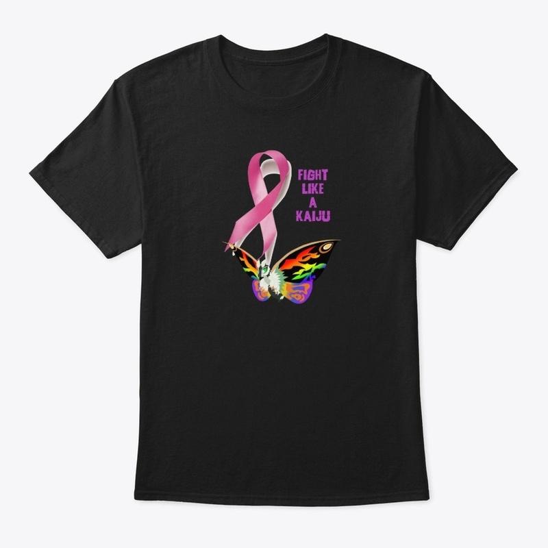 Kaiju Themed Breast Cancer Awareness