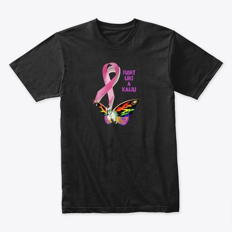 Kaiju Themed Breast Cancer Awareness