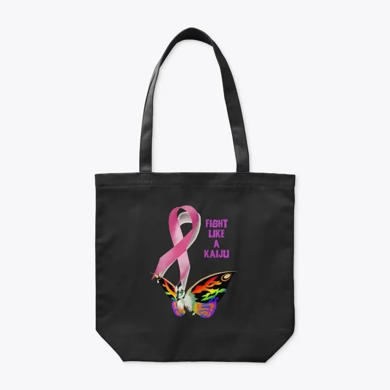 Kaiju Themed Breast Cancer Awareness