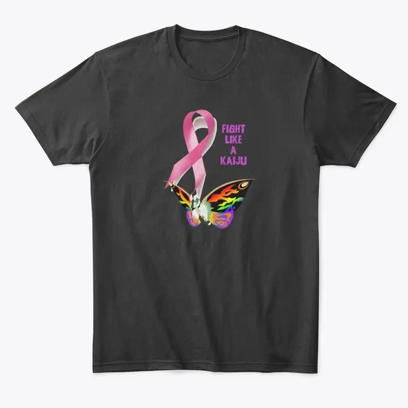 Kaiju Themed Breast Cancer Awareness